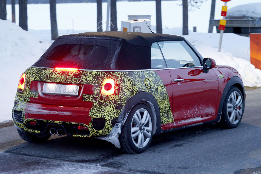 Erwischt: MINI Erlkönig JCW Cabrio