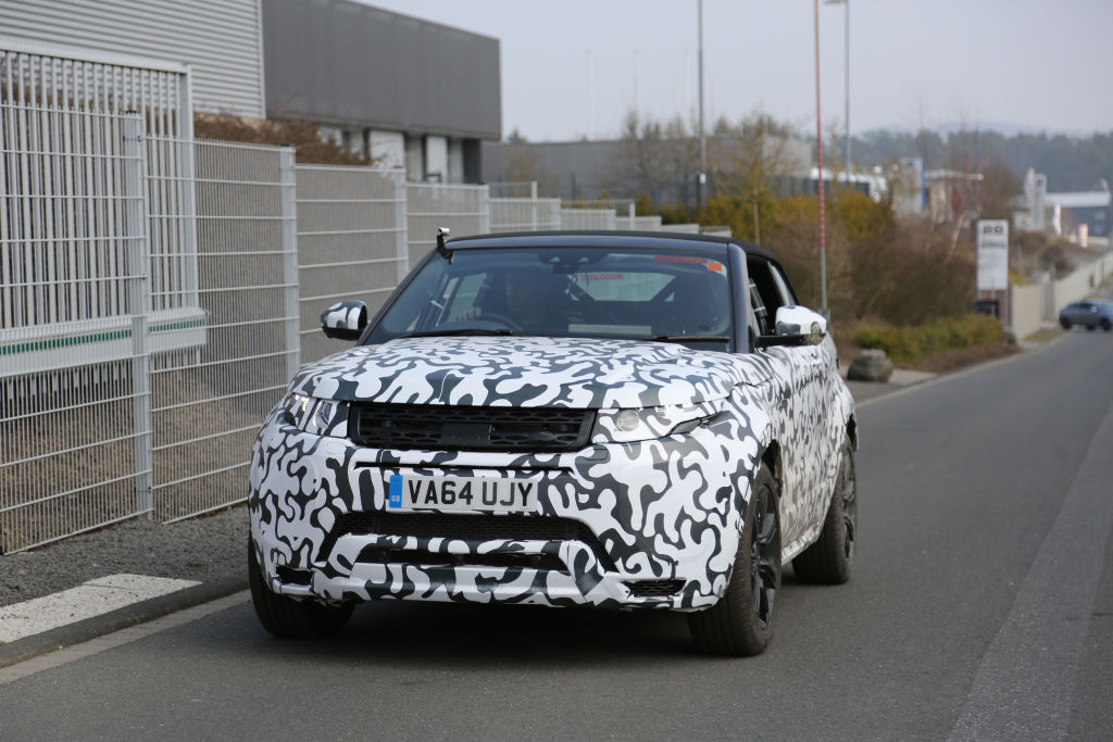 Erwischt: Erlkönig Range Rover Evoque Cabrio