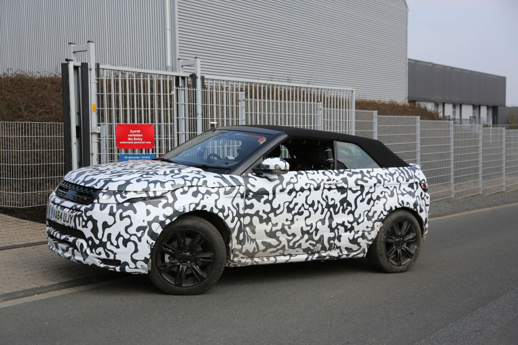 Erwischt: Erlkönig Range Rover Evoque Cabrio