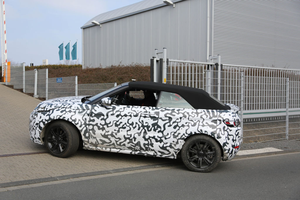 Erwischt: Erlkönig Range Rover Evoque Cabrio