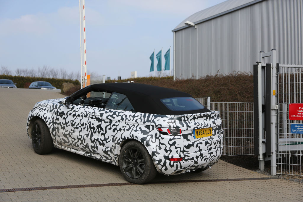 Erwischt: Erlkönig Range Rover Evoque Cabrio