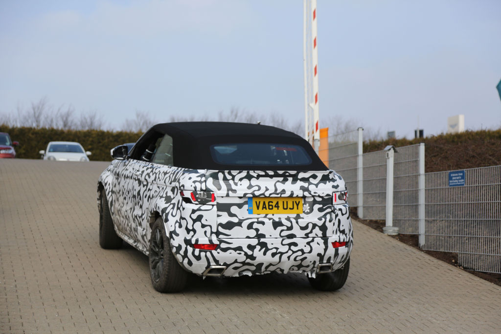 Erwischt: Erlkönig Range Rover Evoque Cabrio
