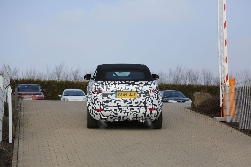 Erwischt: Erlkönig Range Rover Evoque Cabrio