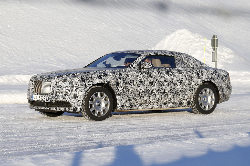 Erwischt: Erlkönig Rolls Royce Wraith Drophead Coupé