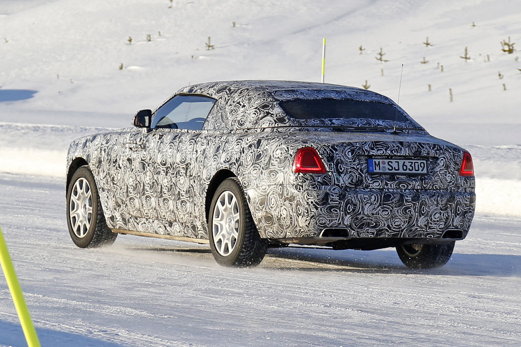 Erwischt: Erlkönig Rolls Royce Wraith Drophead Coupé