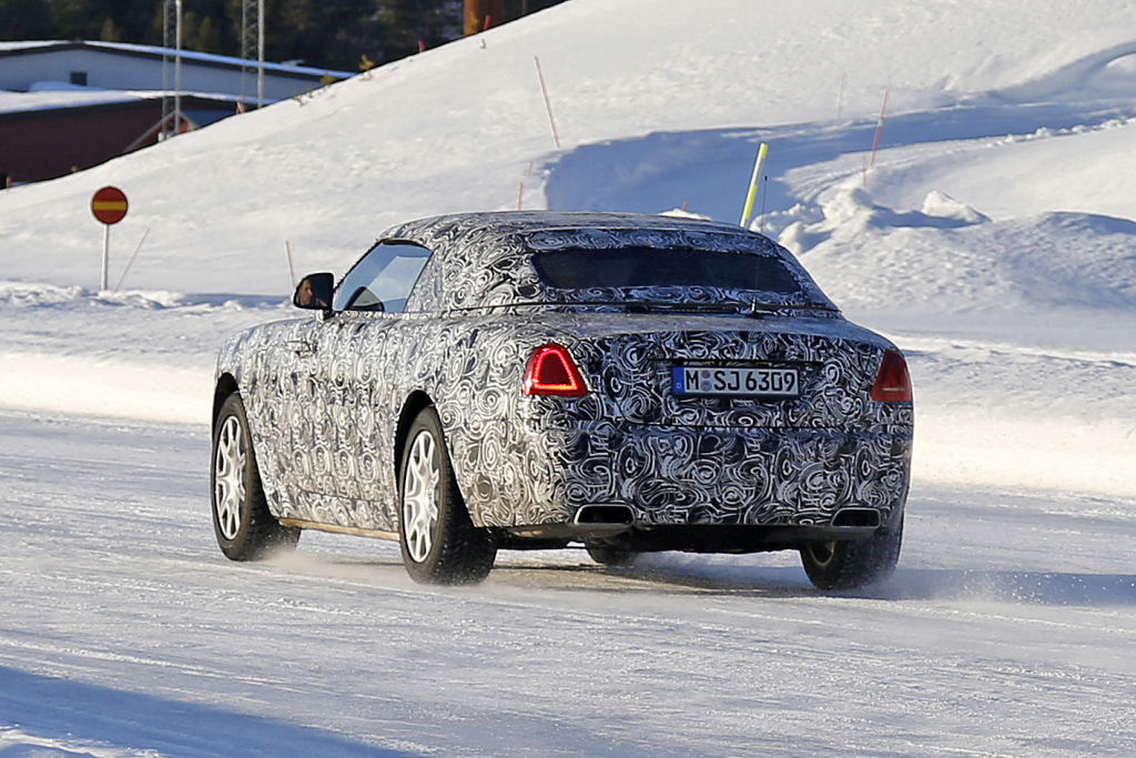 Erwischt: Erlkönig Rolls Royce Wraith Drophead Coupé