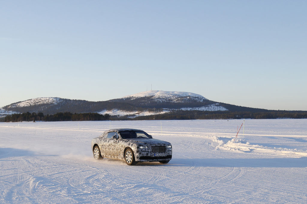 Erwischt: Erlkönig Rolls Royce Wraith Drophead Coupé