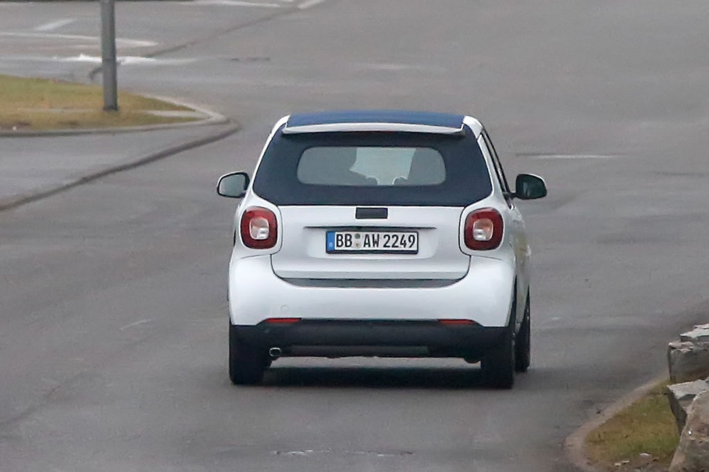 Erwischt: Erlkönig Smart ForTwo Cabrio