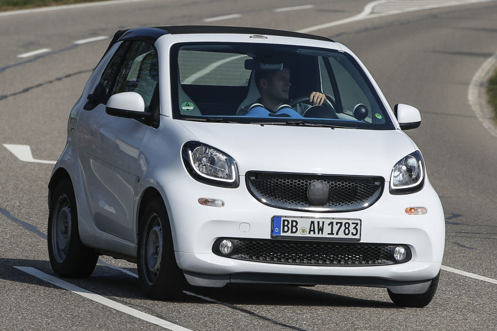 Erwischt: Erlkönig Smart ForTwo Cabrio