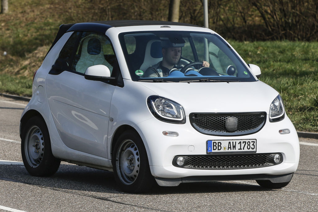 Erwischt: Erlkönig Smart ForTwo Cabrio