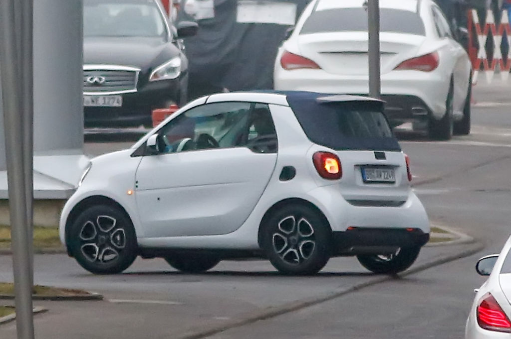 Erwischt: Erlkönig Smart ForTwo Cabrio