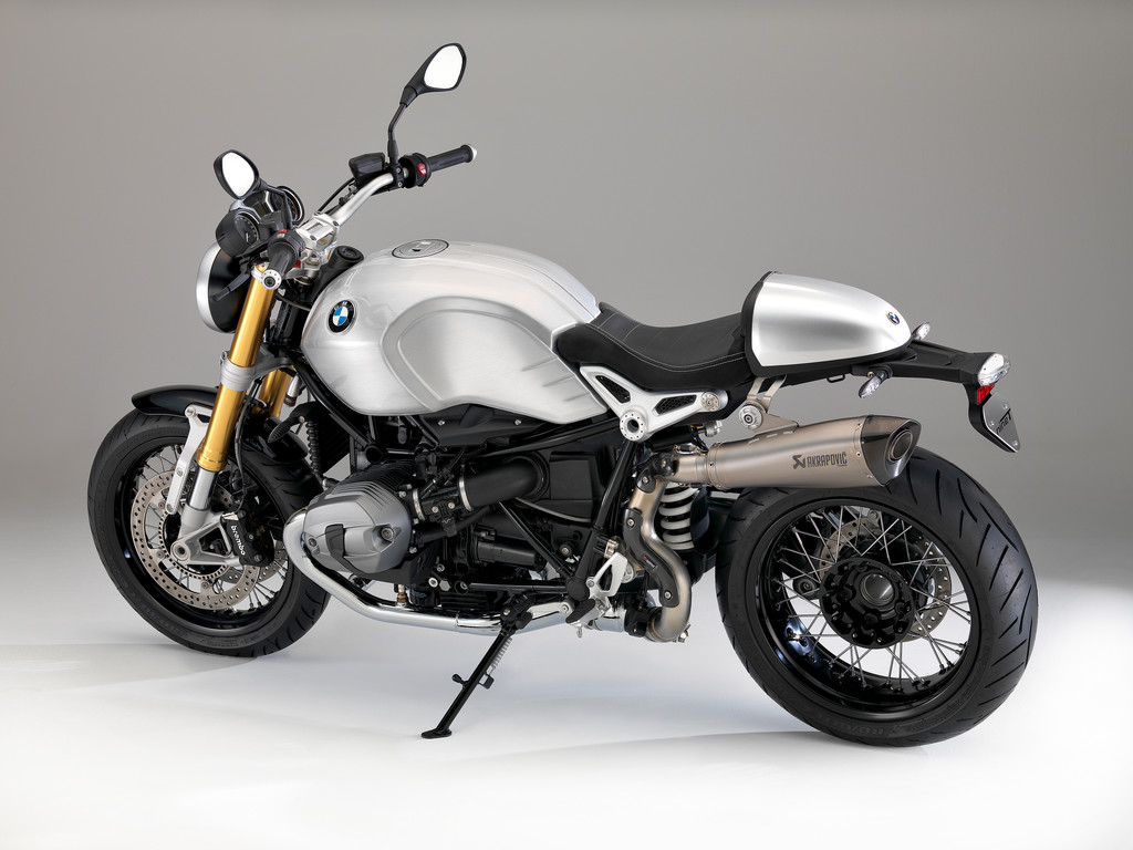 Klassischer Alu-Tank für BMW R Nine T