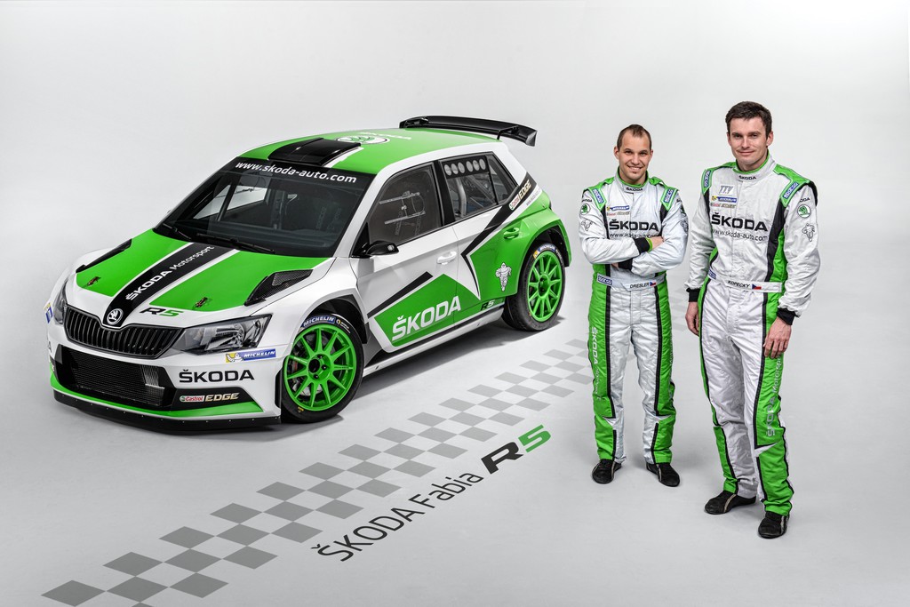 Skoda Fabia R5 greift erstmals ins Rallyegeschehen ein