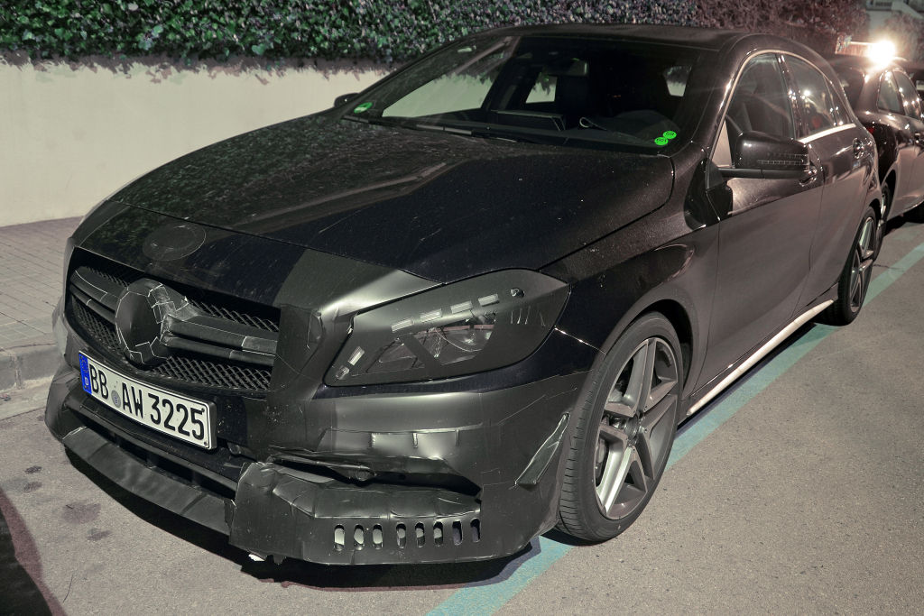 Erwischt: Mercedes A45 AMG Facelift