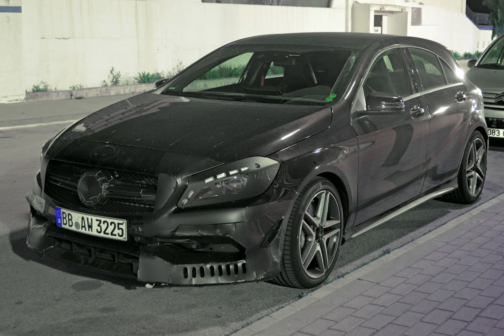 Erwischt: Mercedes A45 AMG Facelift
