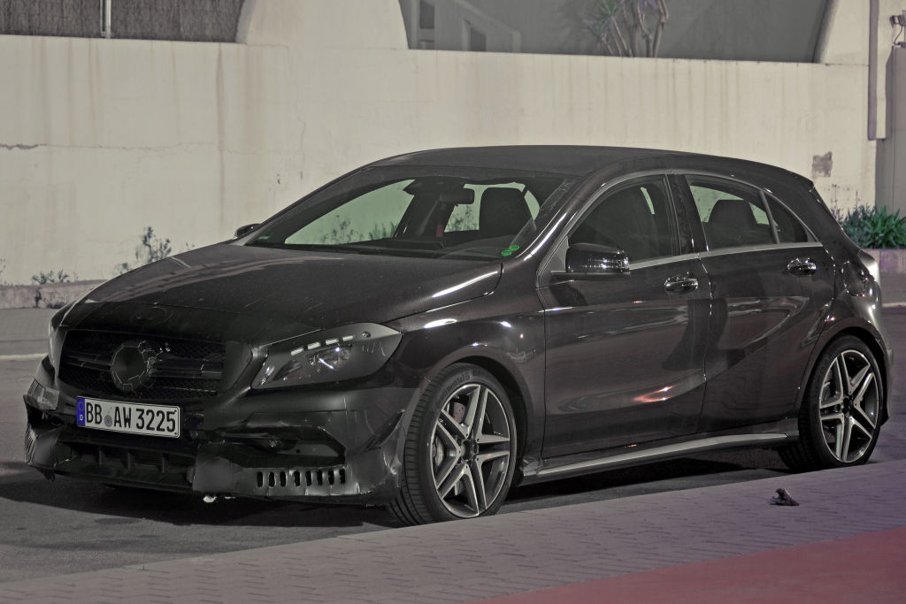 Erwischt: Mercedes A45 AMG Facelift