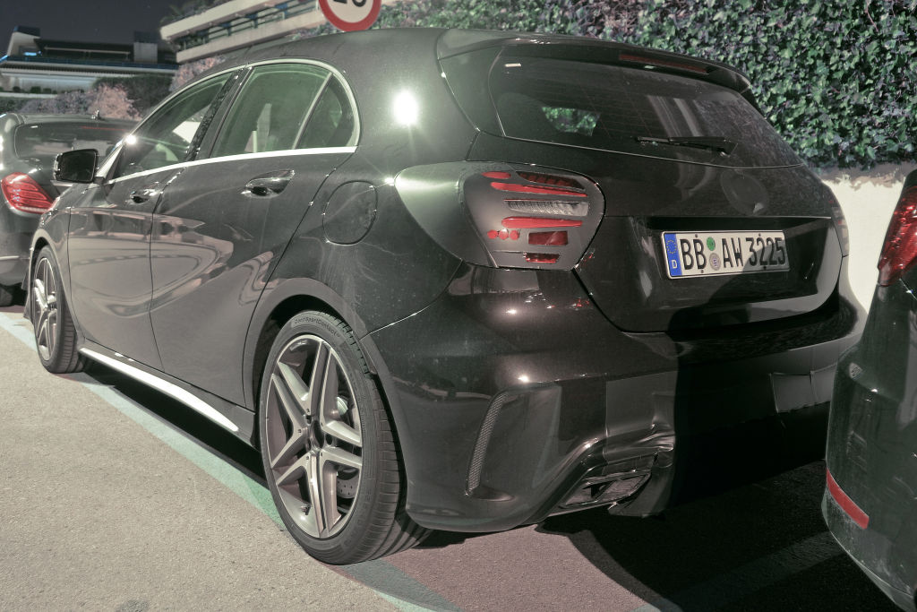 Erwischt: Mercedes A45 AMG Facelift