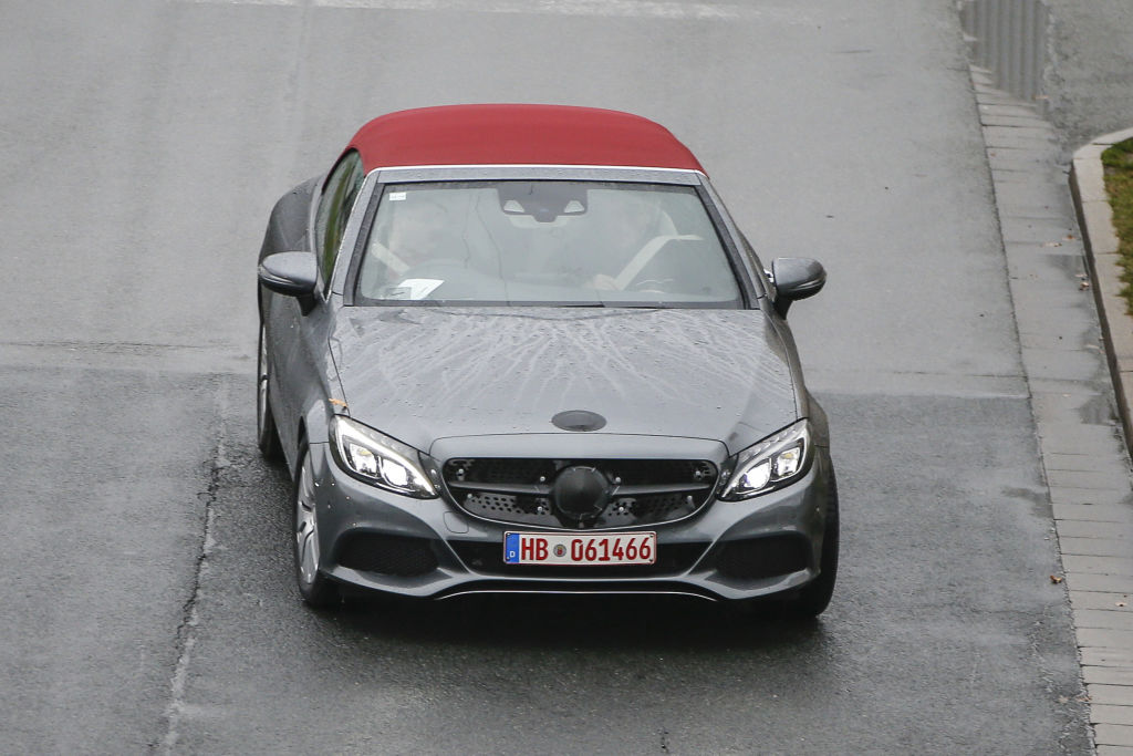 Erlkönig Mercedes-Benz C-Classe Cabrio
