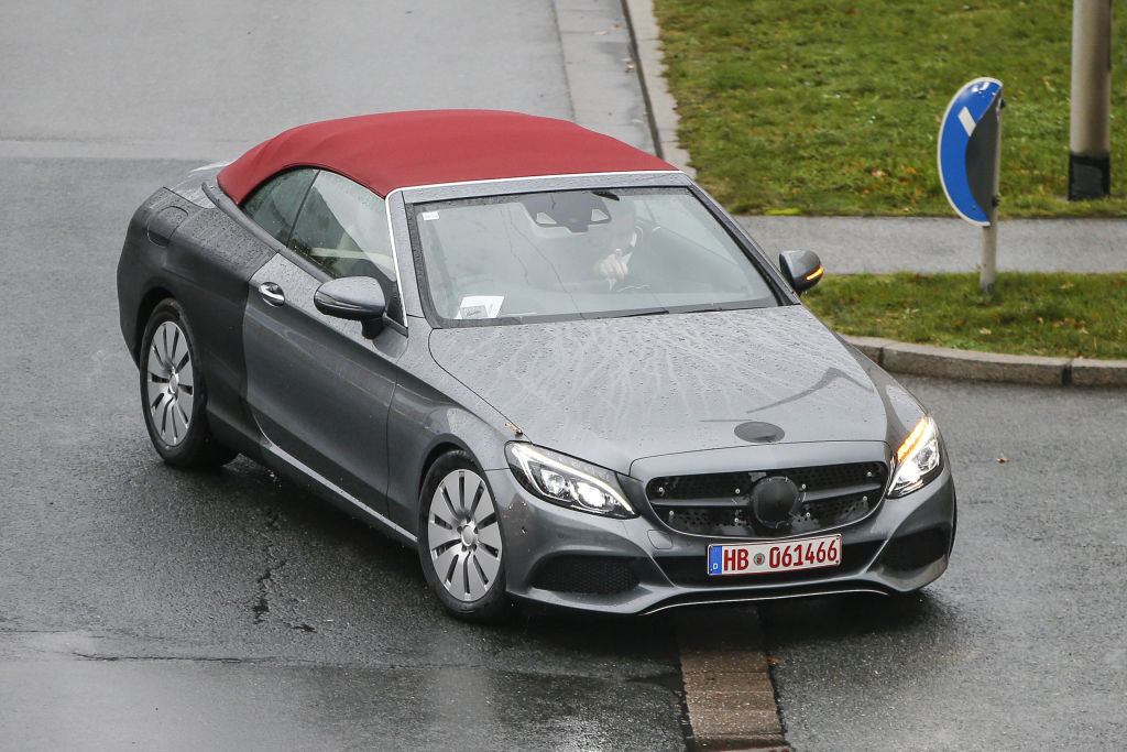 Erlkönig Mercedes-Benz C-Classe Cabrio