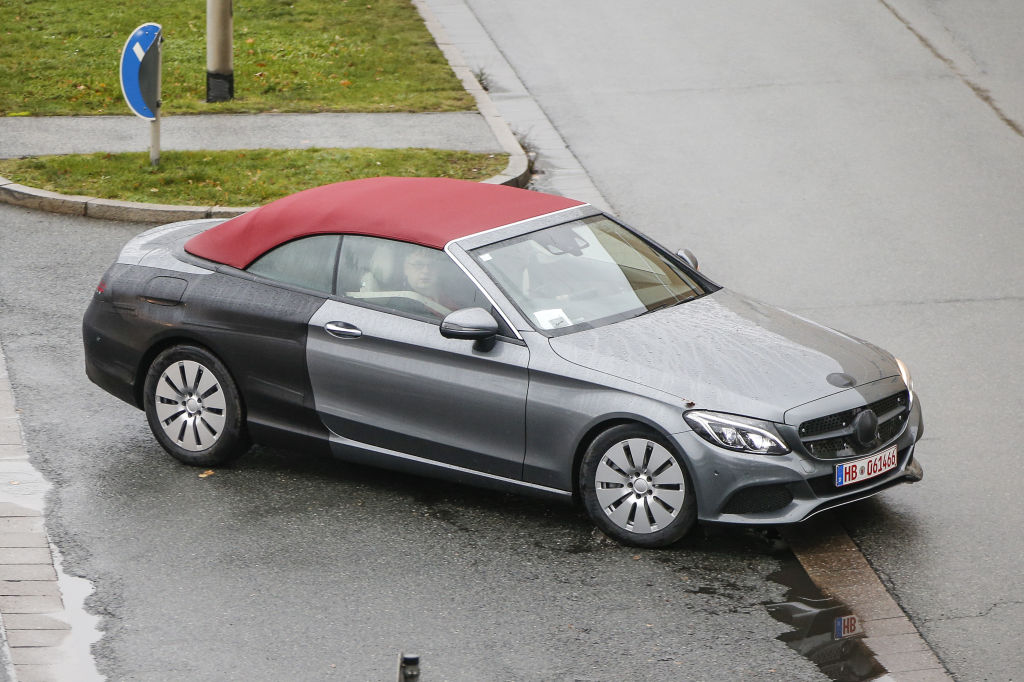 Erlkönig Mercedes-Benz C-Classe Cabrio