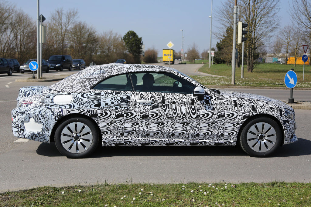 Erwischt: Erlkönig Mercedes C-Klasse Cabrio