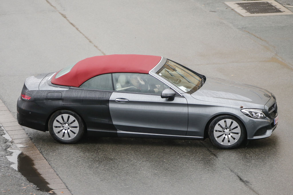 Erlkönig Mercedes-Benz C-Classe Cabrio