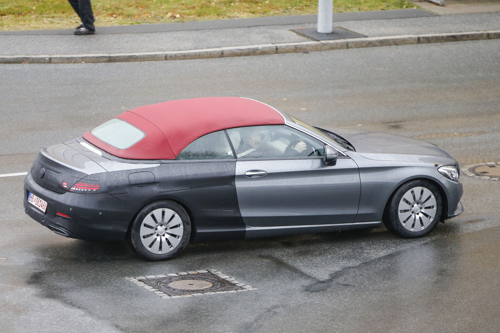 Erlkönig Mercedes-Benz C-Classe Cabrio