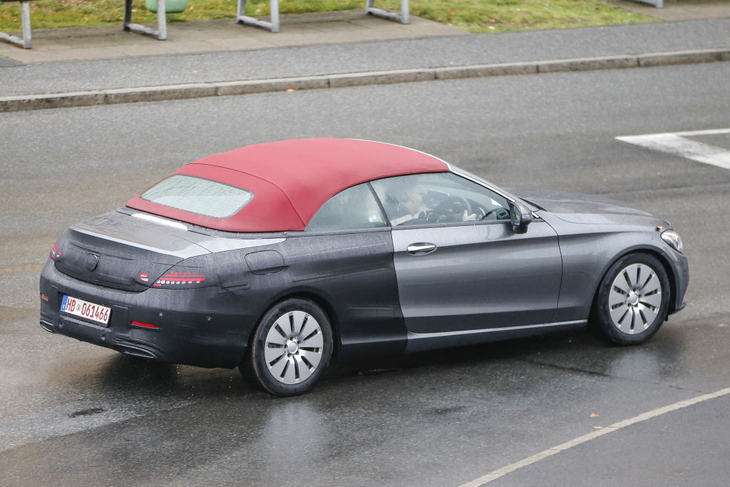 Erlkönig Mercedes-Benz C-Classe Cabrio