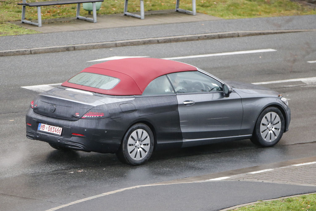 Erlkönig Mercedes-Benz C-Classe Cabrio
