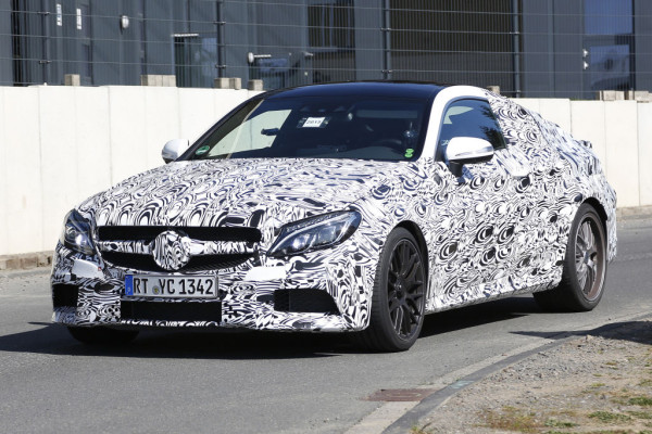 Erwischt: Mercedes C-Klasse Coupé als AMG