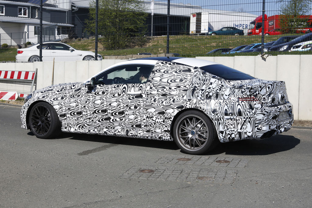 Erwischt: Mercedes C-Klasse Coupé als AMG