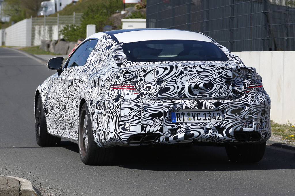 Erwischt: Mercedes C-Klasse Coupé als AMG