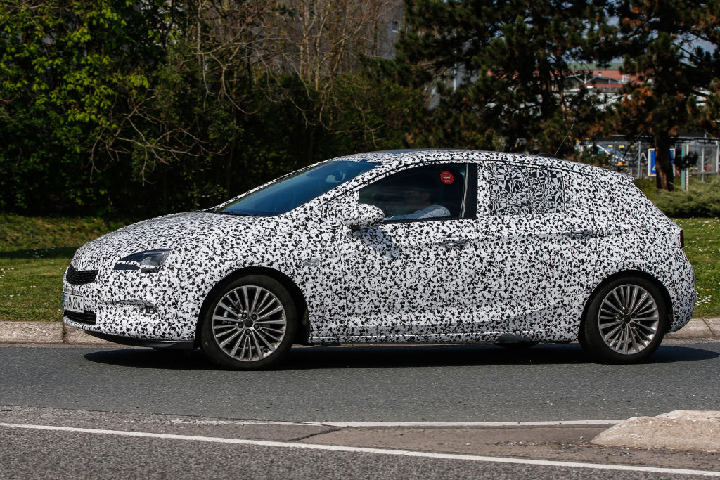 Erlkönig Opel Astra K