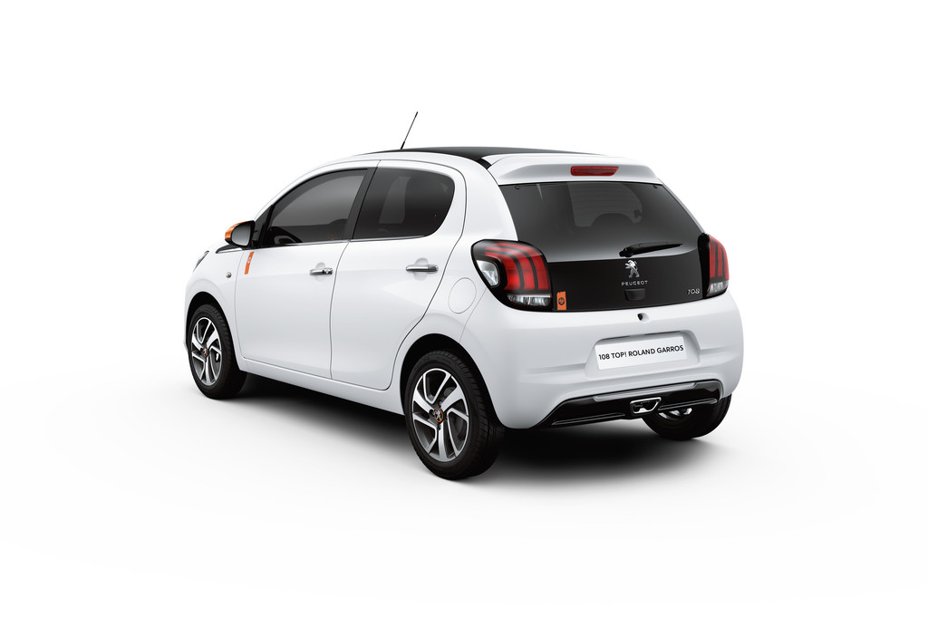 Neues Topmodell: Peugeot 108 Roland Garros