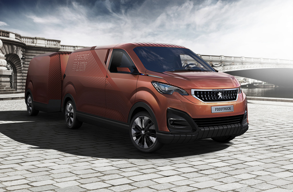 Peugeot-Design-Lab entwirft Foodtruck