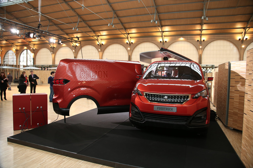 Peugeot-Design-Lab entwirft Foodtruck