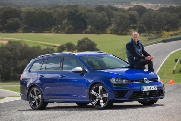 VW Golf R Variant: Unterwegs mit Hans-Joachim Stuck
