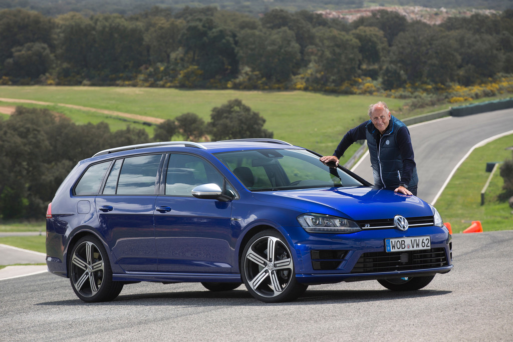 VW Golf R Variant: Unterwegs mit Hans-Joachim Stuck