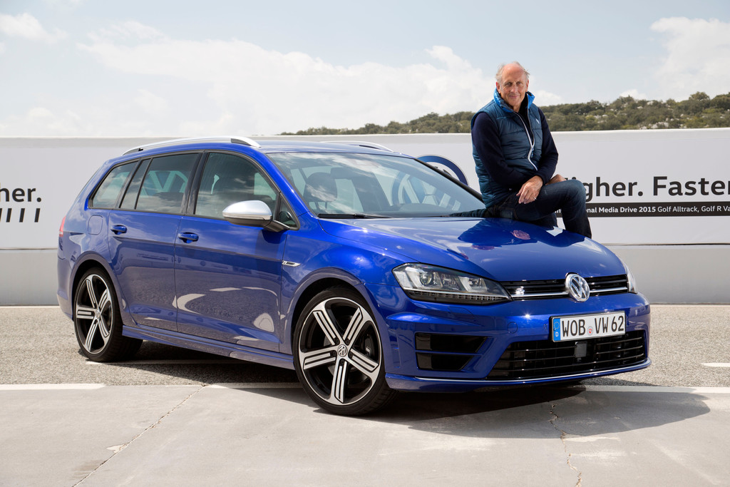 VW Golf R Variant: Unterwegs mit Hans-Joachim Stuck
