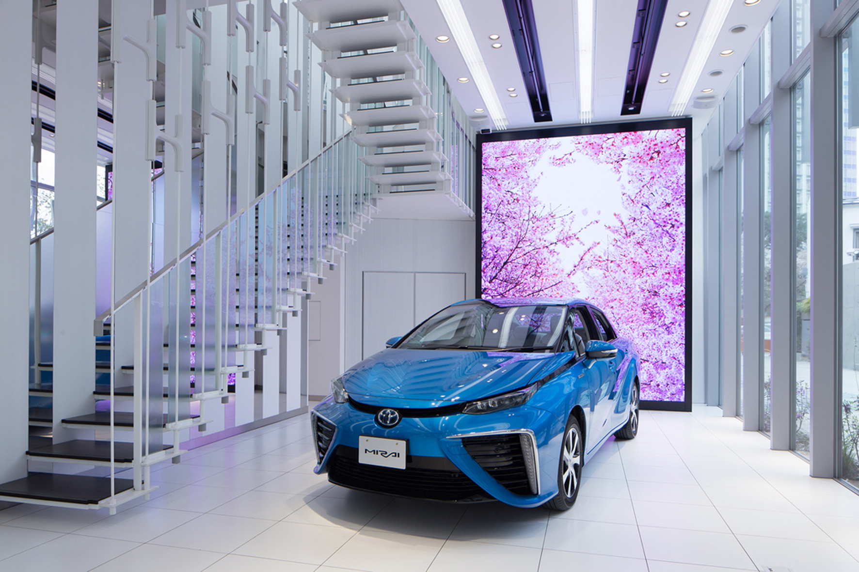 Wasserstoff-Tankstelle für den Toyota Mirai
