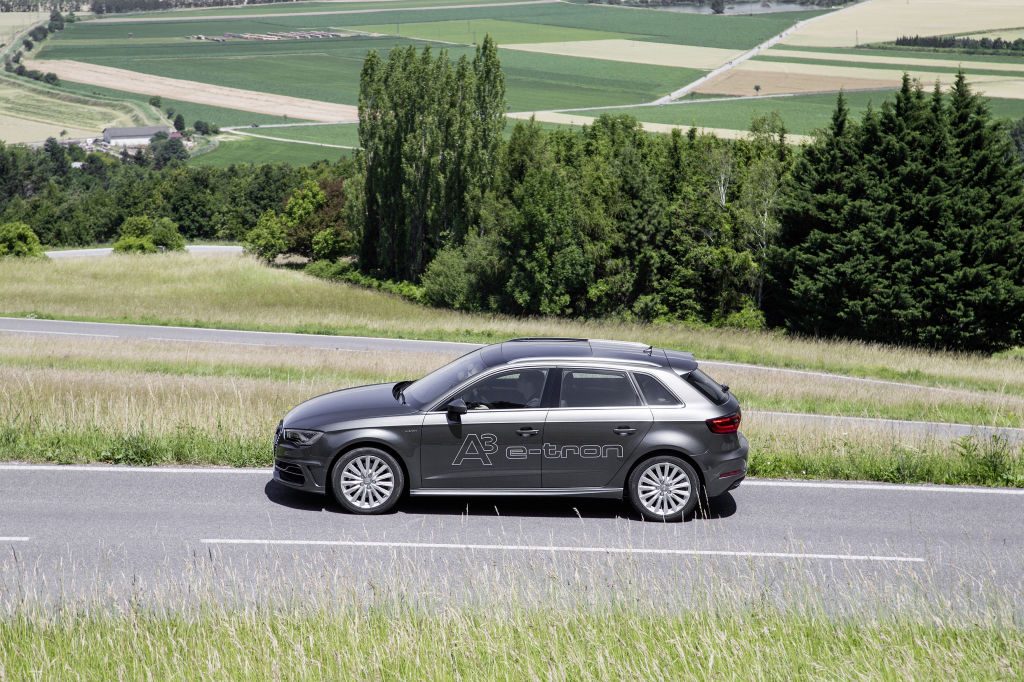 Audi A3 etron: Lautlos gegen den Strom