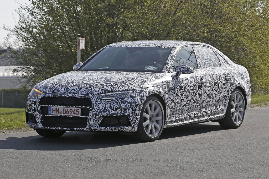 Erwischt: Erlkönig Audi S4 und S4 Avant