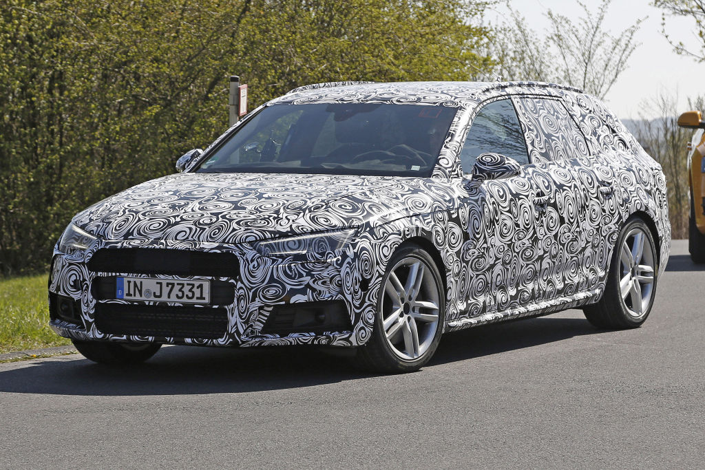 Erwischt: Erlkönig Audi S4 und S4 Avant