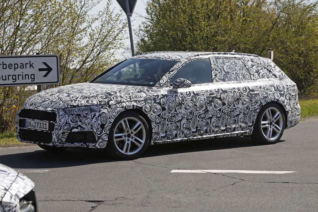 Erwischt: Erlkönig Audi S4 und S4 Avant
