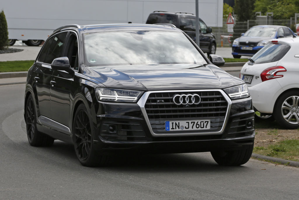 Erwischt: Erlkönig Audi SQ7