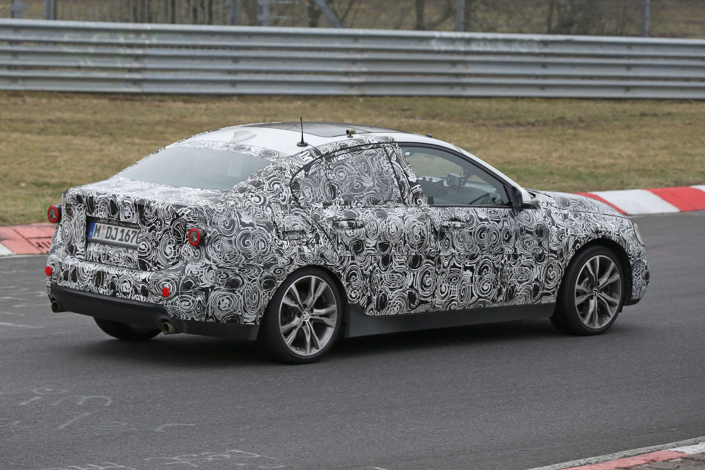 Erwischt: Erlkönig BMW 1er Limousine