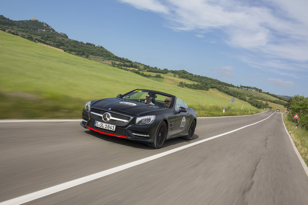 Test Mercedes-Benz SL 500 Mille Miglia 417: Starke Reminiszenz