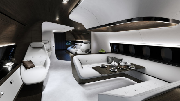 Mercedes-Benz und Lufthansa entwickeln Luxus-Kabine