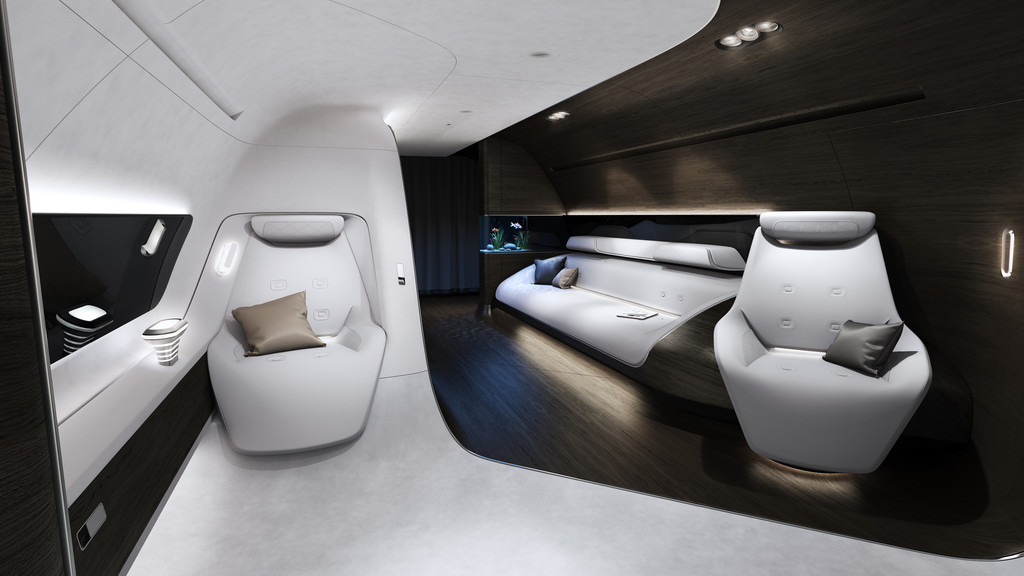 Mercedes-Benz und Lufthansa entwickeln Luxus-Kabine