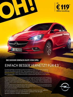 Opel Leasing ohne Anzahlung